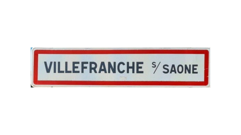 Panneau Villefranche-sur-Saône